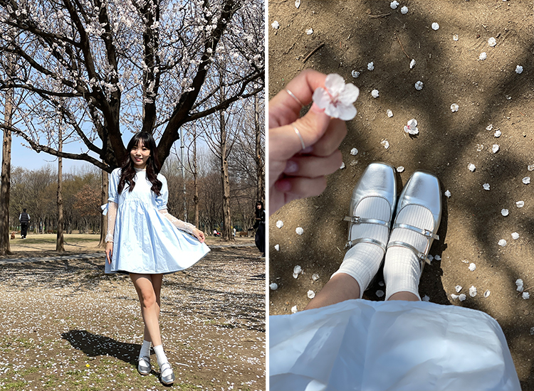 韓國旅遊穿搭推薦 小編穿搭推薦 D+AF 珍妮旋風．4D氣墊雙帶低跟瑪莉珍鞋 瑪莉珍 娃娃鞋 女鞋流行趨勢 