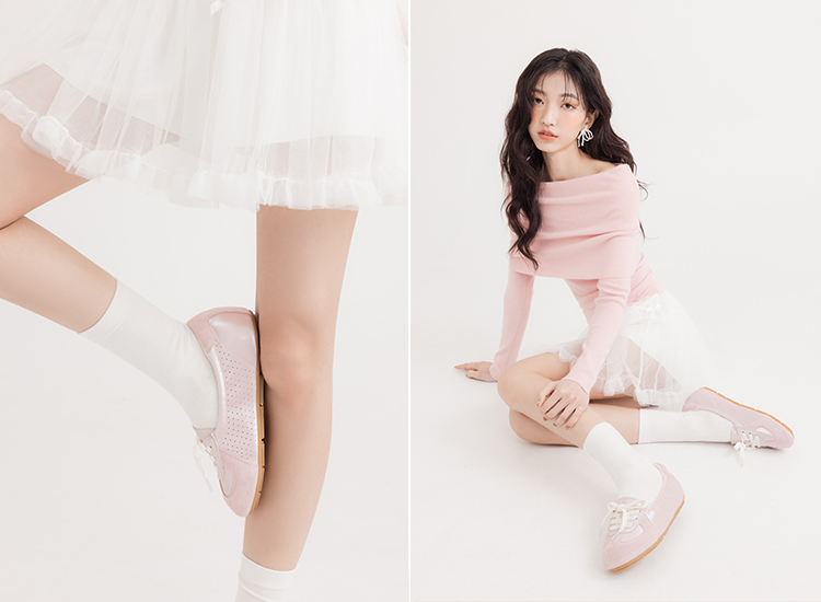 D+AF 2026 春季新款主打修身顯瘦,真皮輕盈透氣且寬腳友善