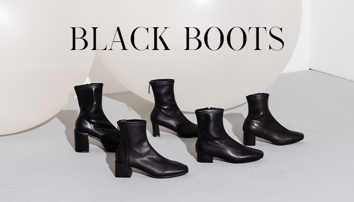 黑靴推薦 冬季穿搭必收的五種黑靴款式