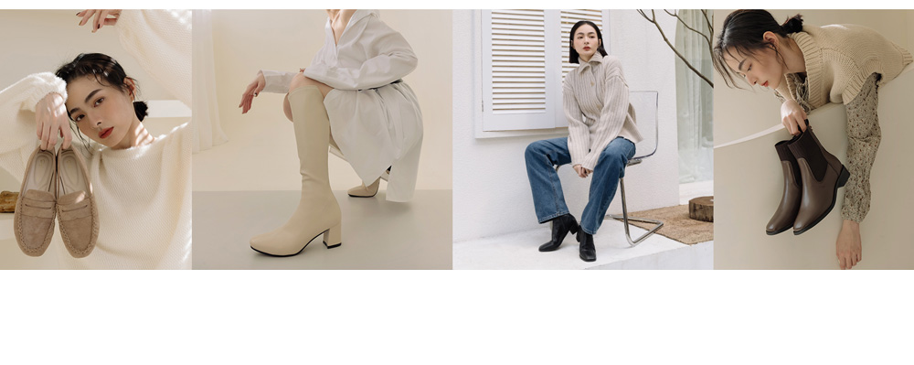 D+AF 女靴(鞋)推薦 短靴 白色長靴 襪靴 樂福鞋 2021 