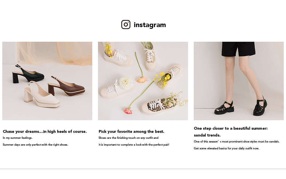 D+AF 2021夏日鞋款穿搭 後空高跟鞋 休閒鞋 厚底涼鞋 探索更多夏日流行女鞋趨勢@Instagram D+AF 女鞋(@dafshoes)
