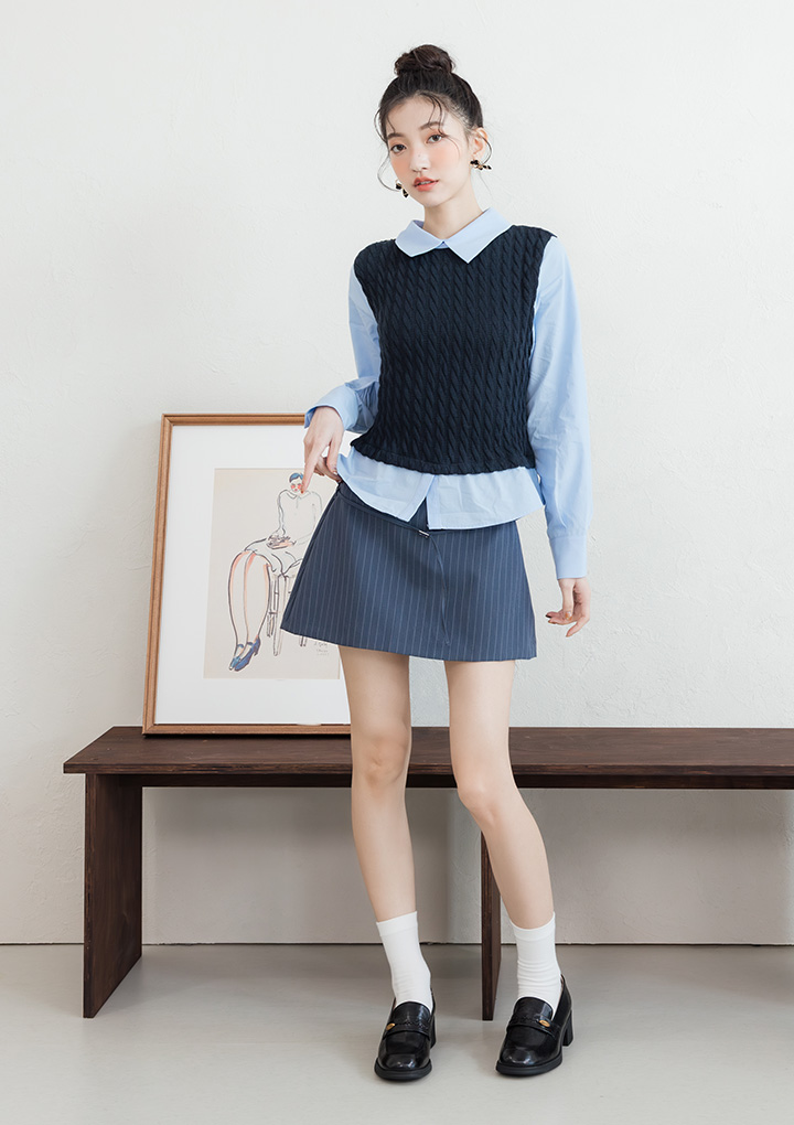 D+AF 咖啡色真皮編織小金豆靜音樂福鞋。咖啡色質感牛皮結合編織紋理，搭配小金豆飾釦，展現復古英倫工藝。獨家靜音鞋底設計，行走更從容，徹底告別尷尬聲響。懂你的腳，天天都想穿，立即入手提升整體穿搭質感！