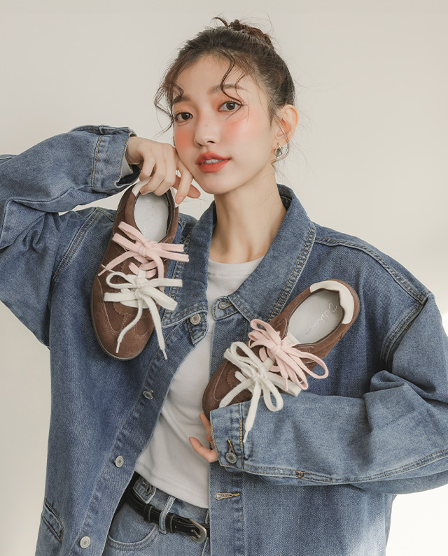 雙色鞋帶真皮復古德訓鞋推薦，真皮休閒鞋透氣舒適，搭配液體鞋墊，四季百搭首選！好穿一直穿！