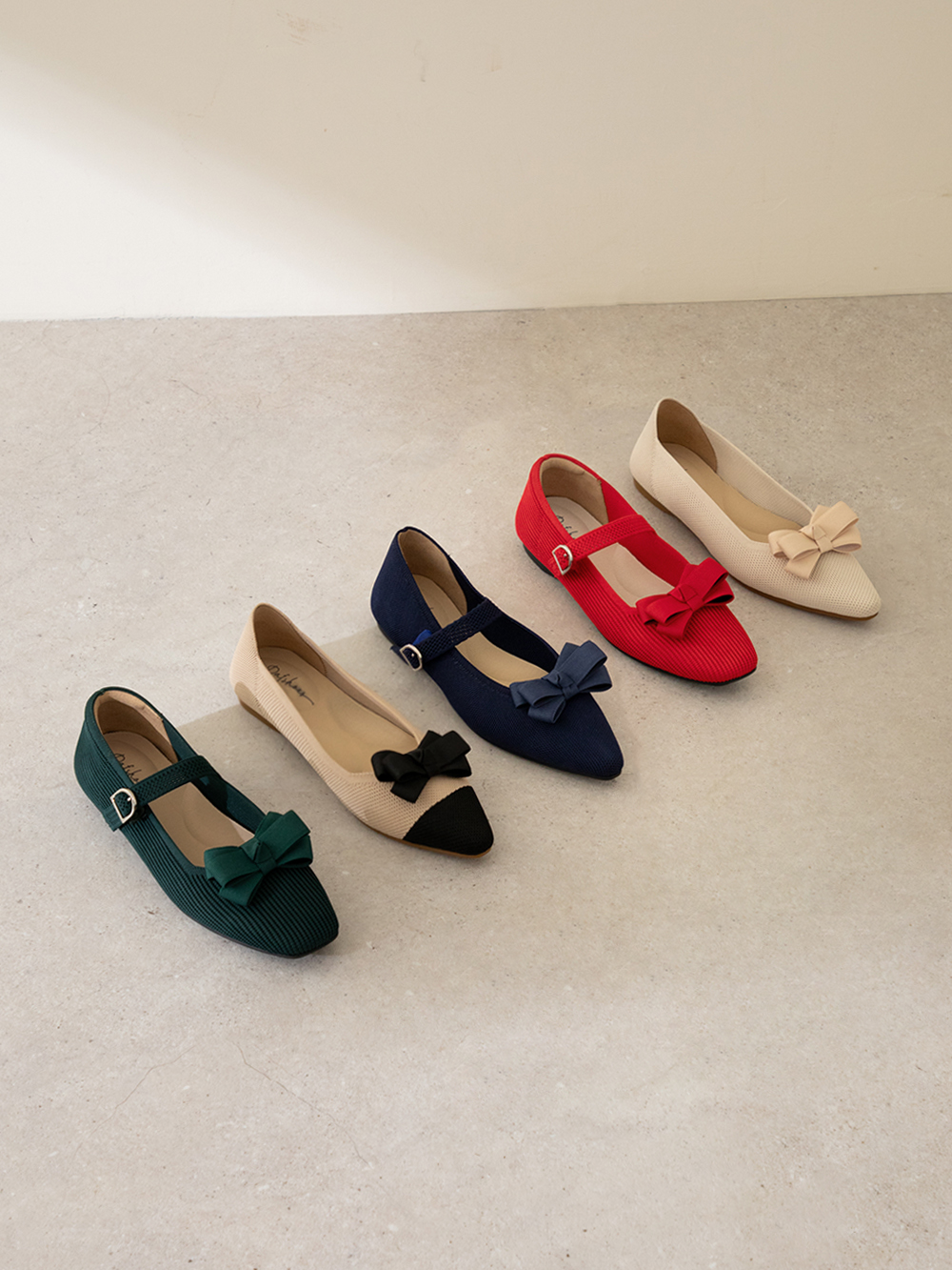 蝴蝶結活動夾 森林綠