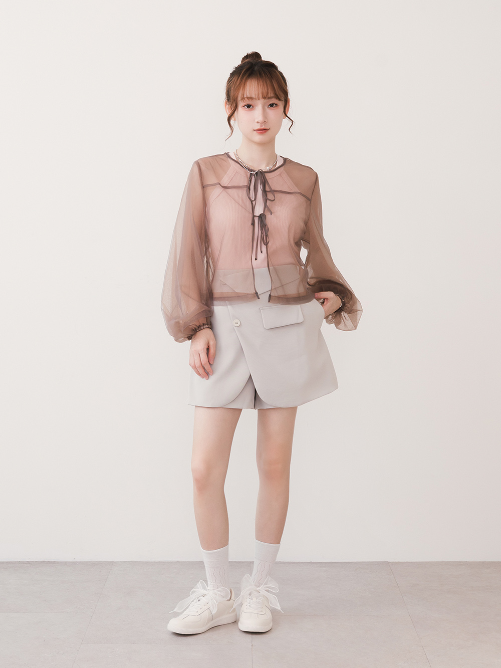 自在首選綁帶休閒德訓鞋 全白