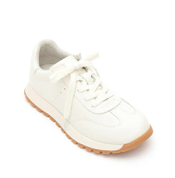 Versatile Genuine Leather Comfortable Casual Sneakers 米