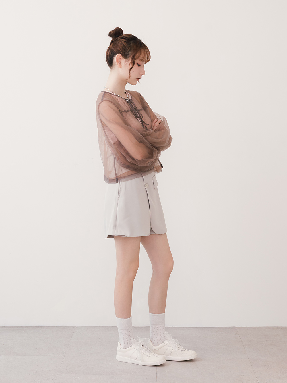 自在首選綁帶休閒德訓鞋 全白