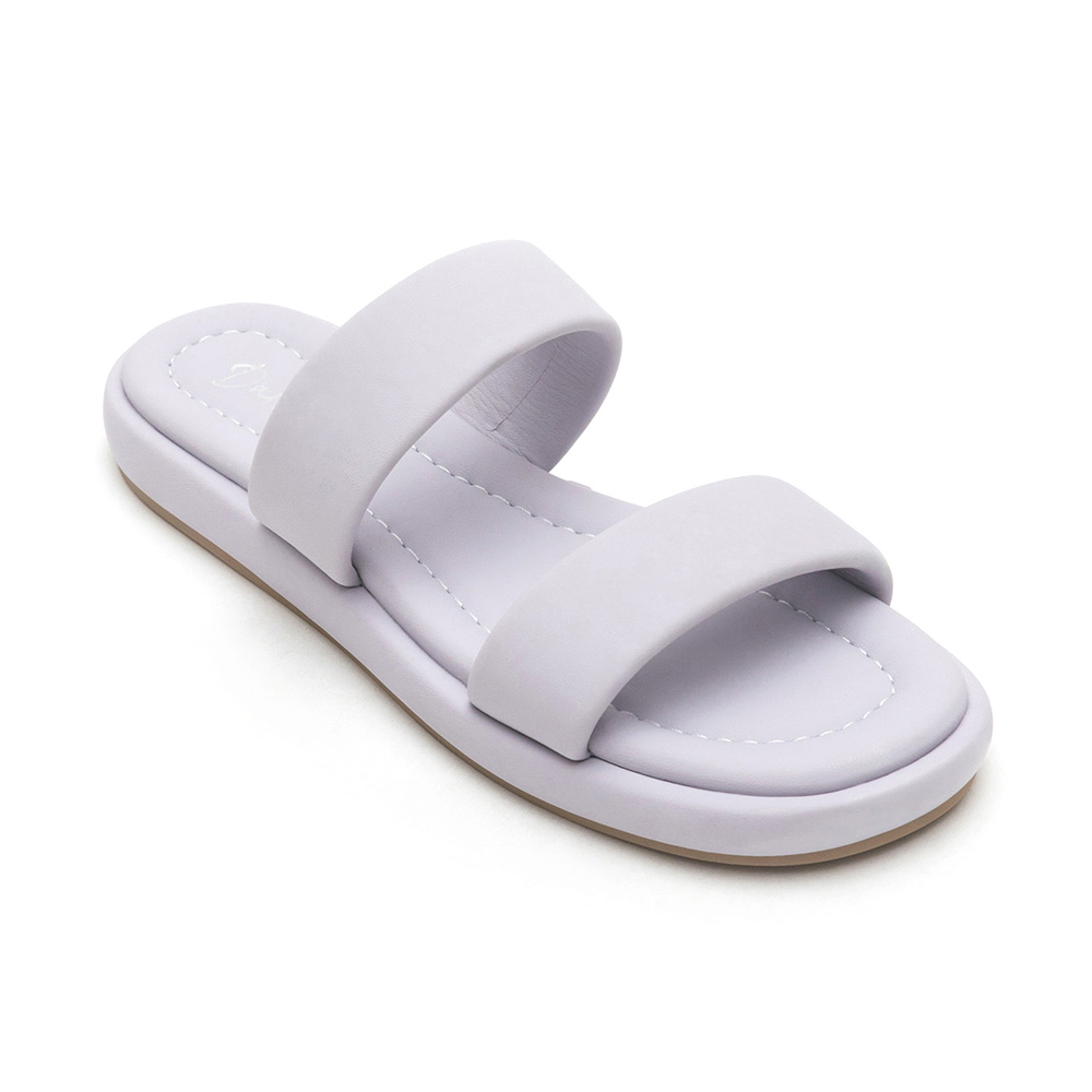 Double Strap Comfy Slide  Airsoft Sandals 紫