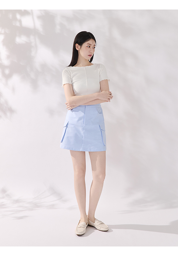 秋冬輕著4D氣墊豆豆底樂福鞋 米白色