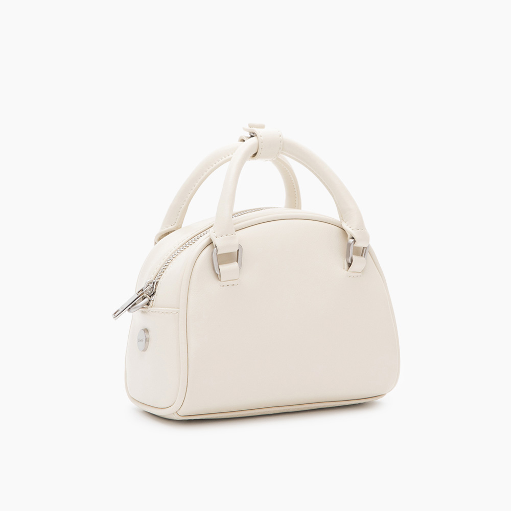 Small Boston Bag Beige