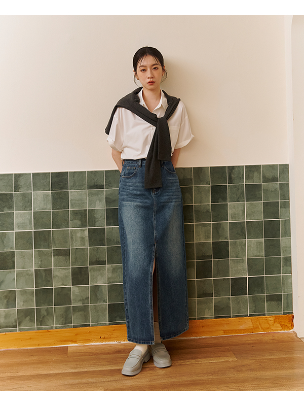 通勤好穿Q軟可後踩樂福鞋 冰河藍