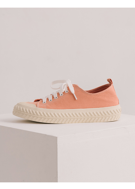 Casual Canvas Sneakers Orange