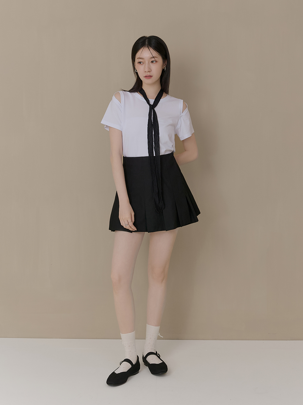 【3D零感雲織鞋】方頭瑪莉珍鞋 午夜黑