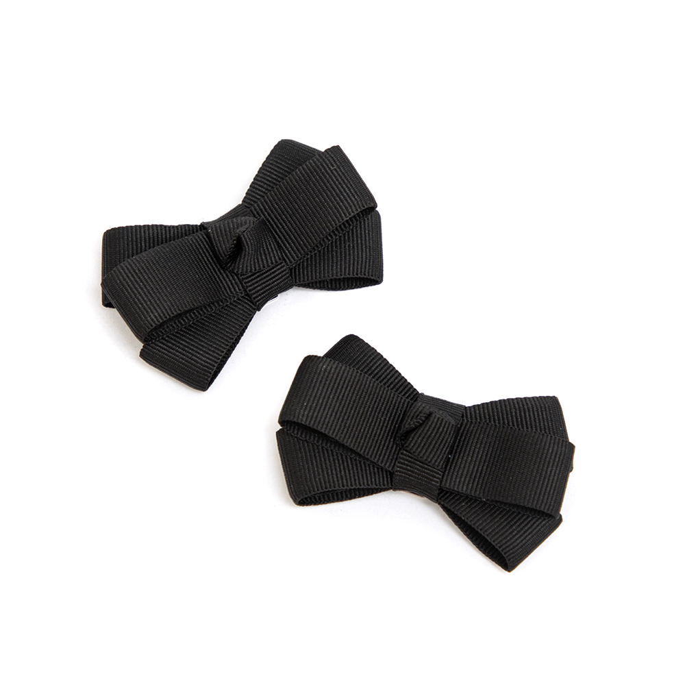 蝴蝶結活動夾 午夜黑