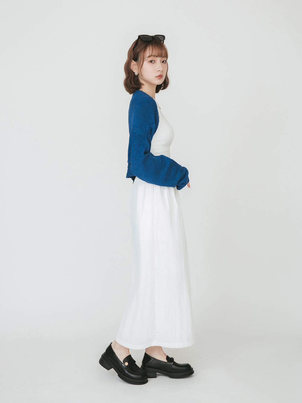 低調貴族．小錢幣扭結方頭樂福鞋 時尚黑