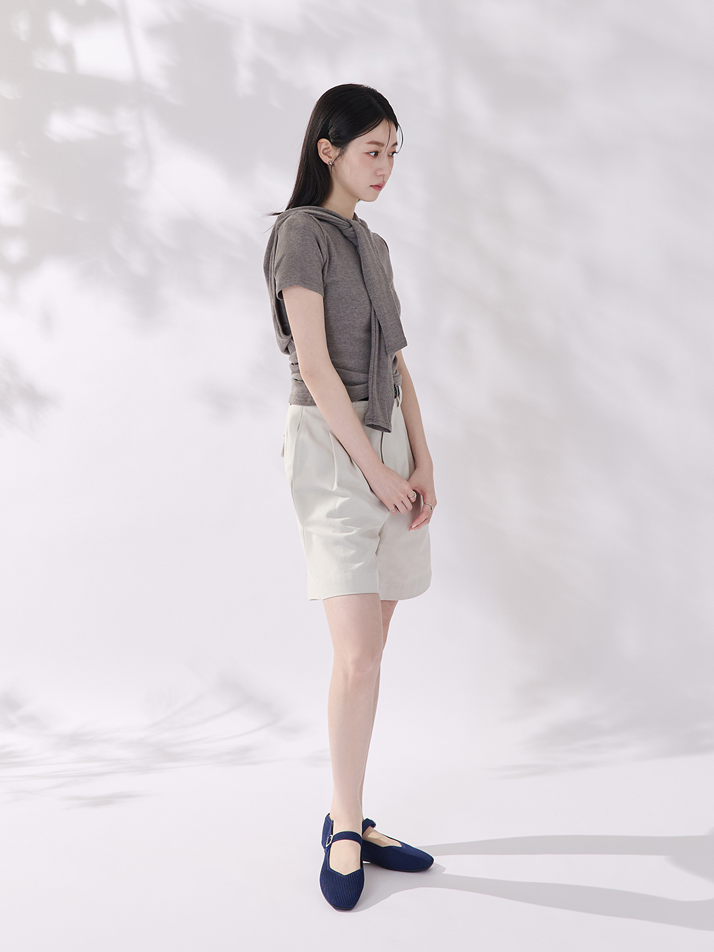 【3D零感雲織鞋】方頭瑪莉珍鞋 皇家藍