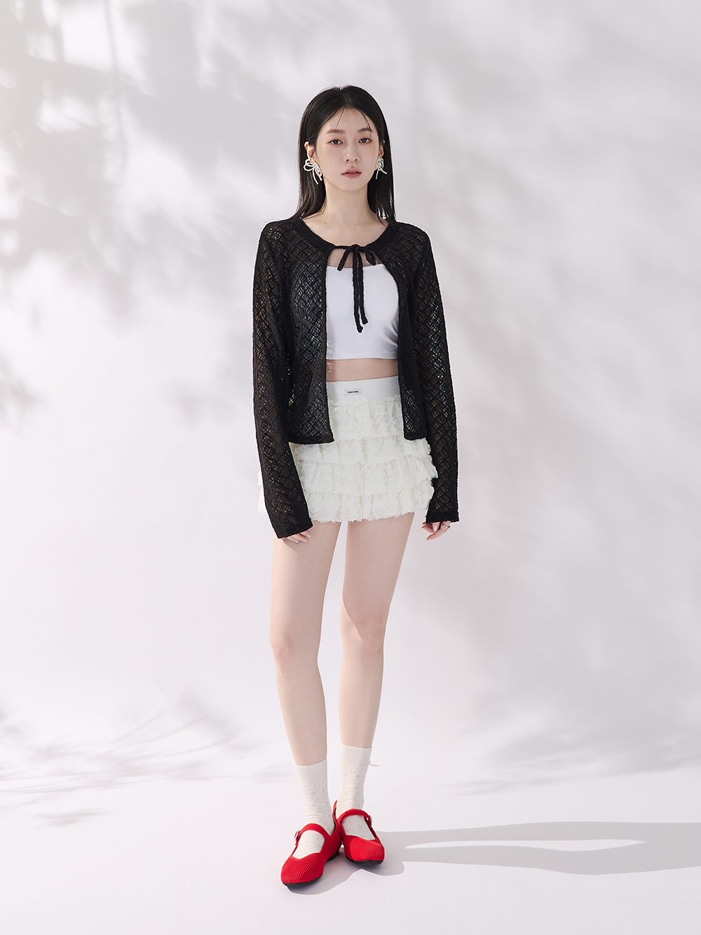 【3D零感雲織鞋】方頭瑪莉珍鞋 熱戀紅