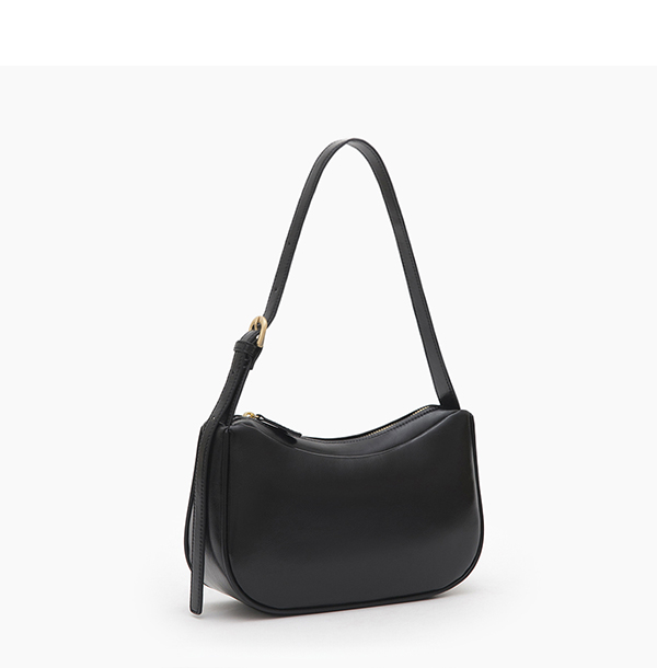 Minimalist Underarm Bag Black