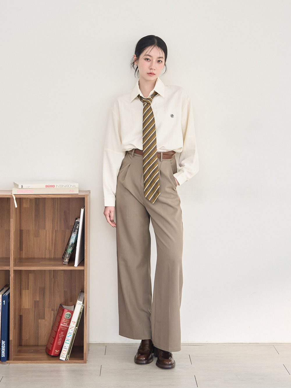 都會美型水台高跟樂福鞋 咖啡色