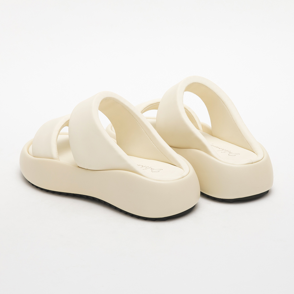 Soft Cushioned Sole Lightweight Sandals Vanilla