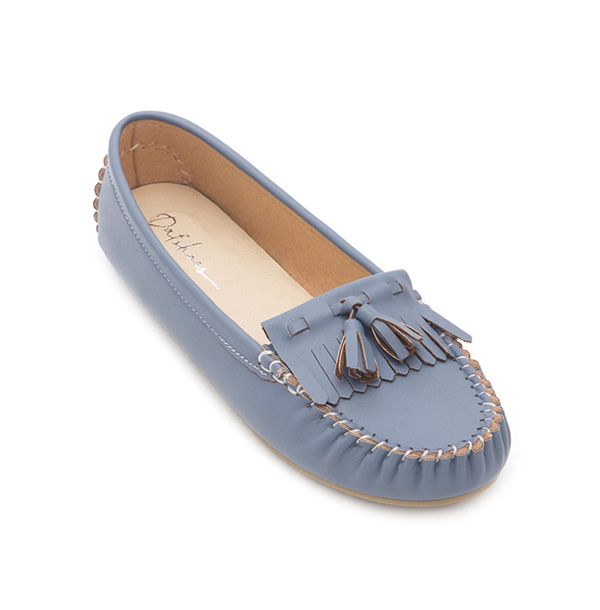 MIT Comfort Moccasin Loafers Blue