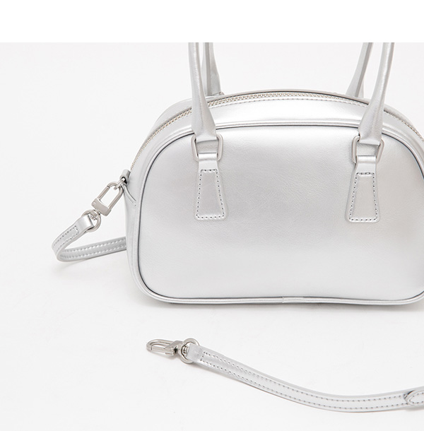 Sweetheart Two-Way Bowling Bag Silver