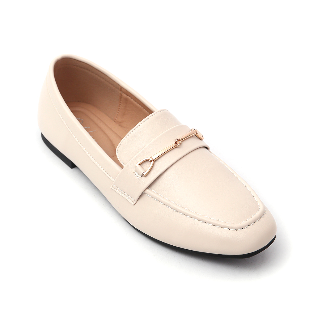 4D Cushioned Horsebit Loafers 米