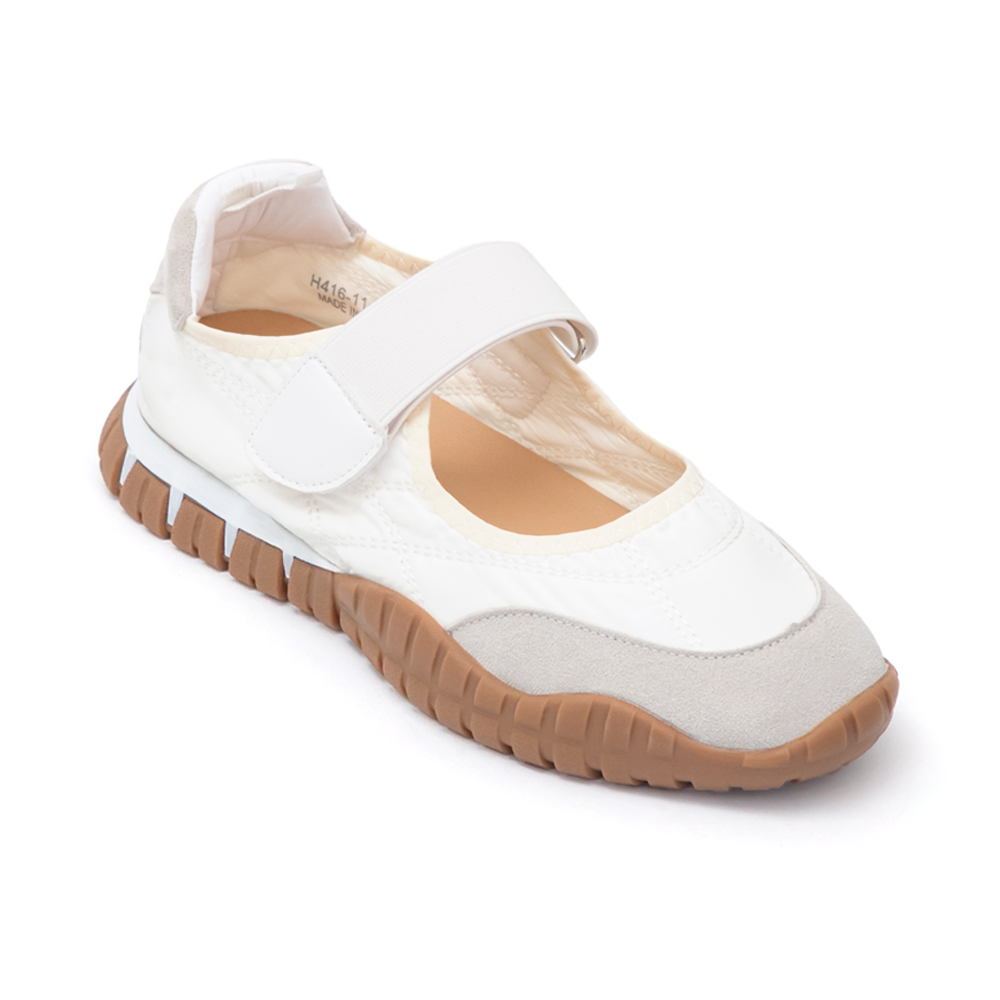 復古百搭軟Q底機能瑪莉珍鞋 百搭白