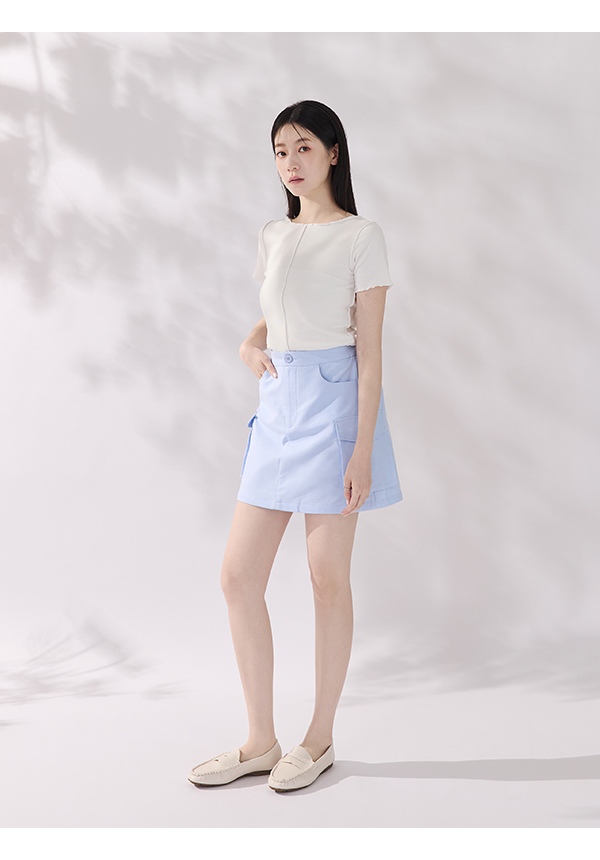 秋冬輕著4D氣墊豆豆底樂福鞋 米白色