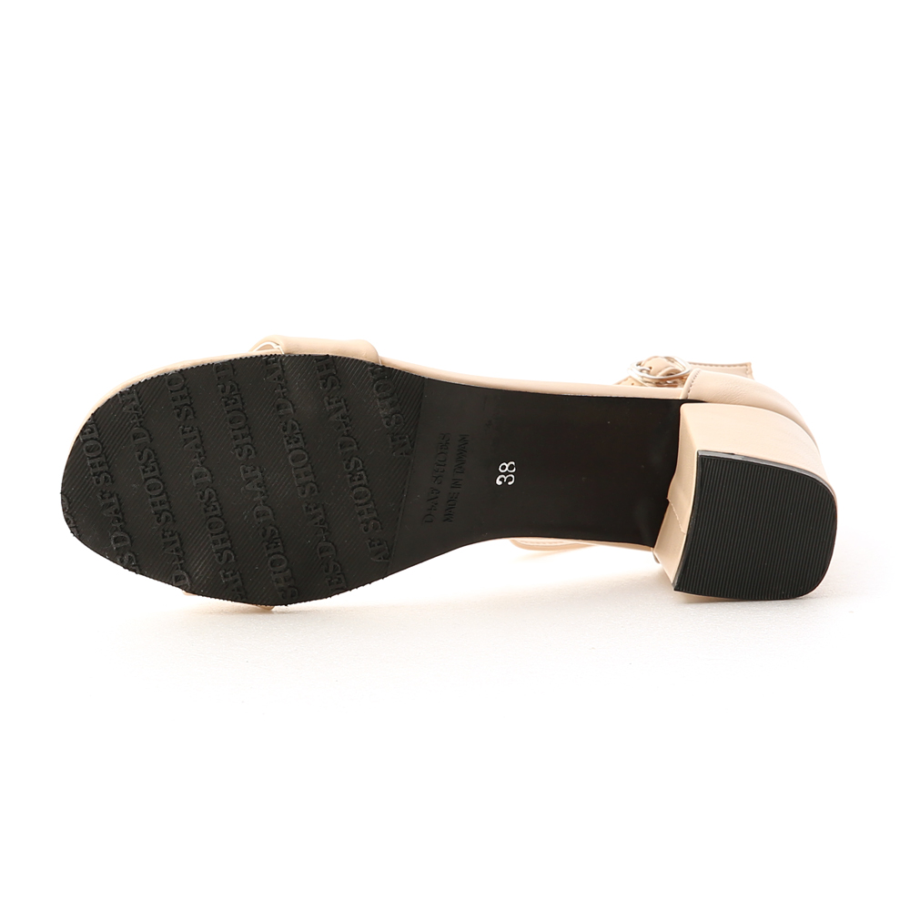 heeled square toe ankle strap sandals
