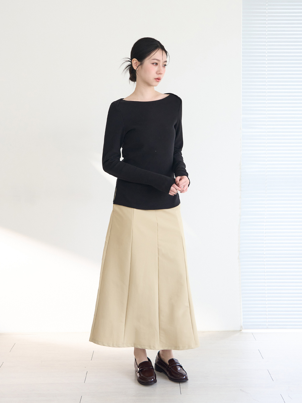 日常好搭4D釋壓平底樂福鞋 咖啡色