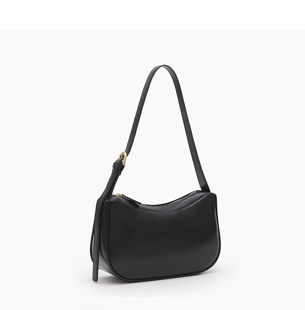 Minimalist Underarm Bag Black