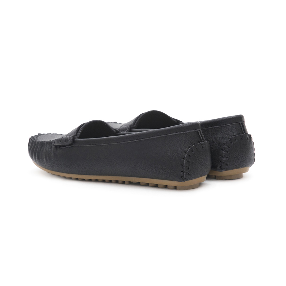 MIT Tassel Moccasin Loafers Black