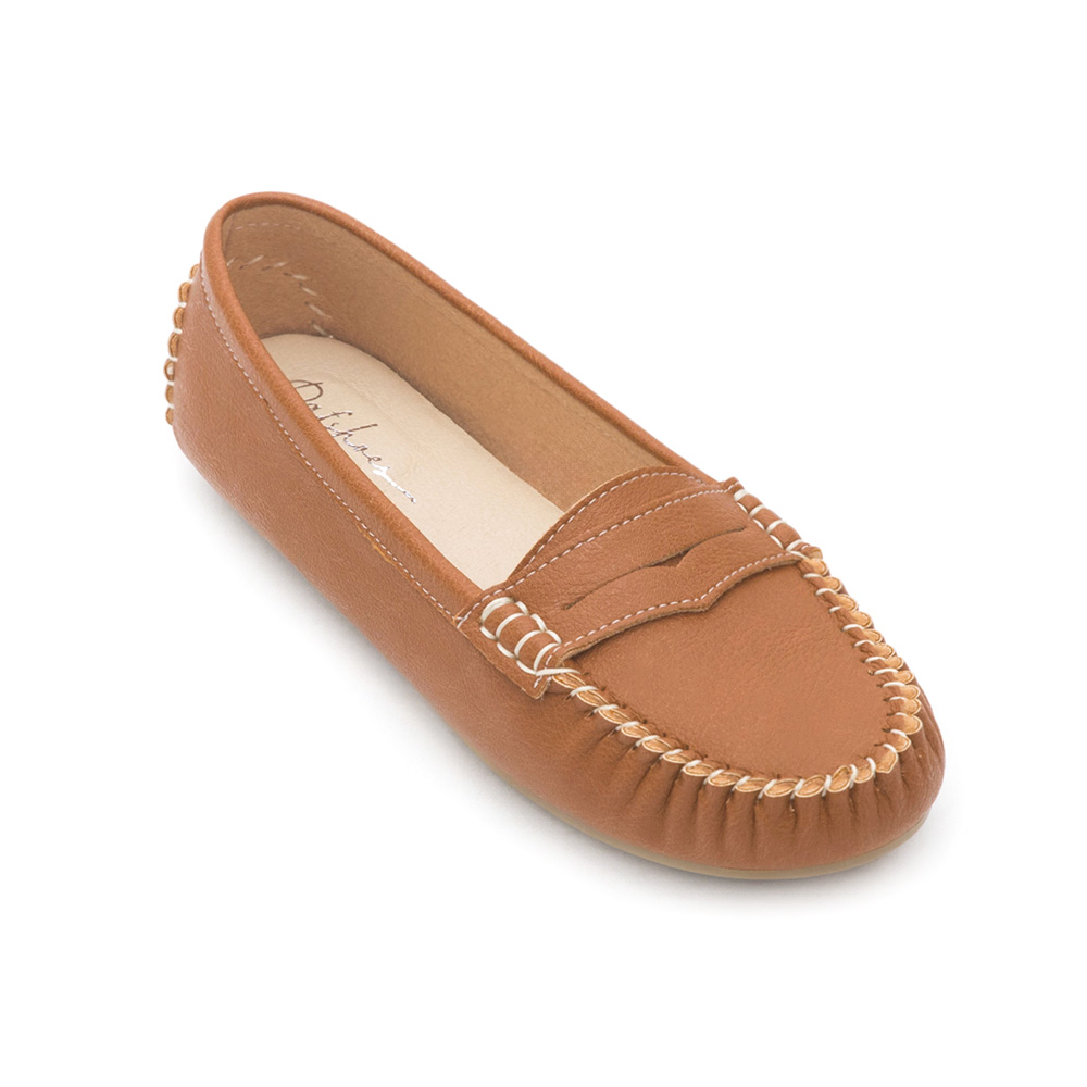 MIT Tassel Moccasin Loafers Brown