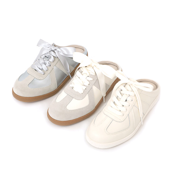 懶人福音軟Q彈德訓穆勒鞋 銀