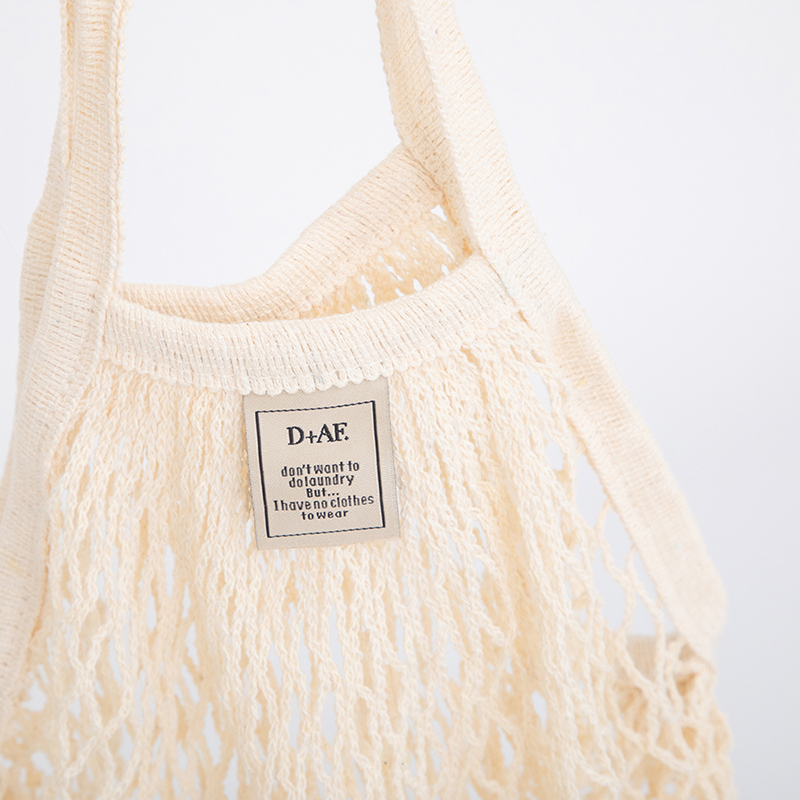D+AF 品牌雲織包 人氣米白