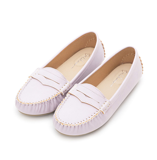 MIT Tassel Moccasin Loafers Lavender