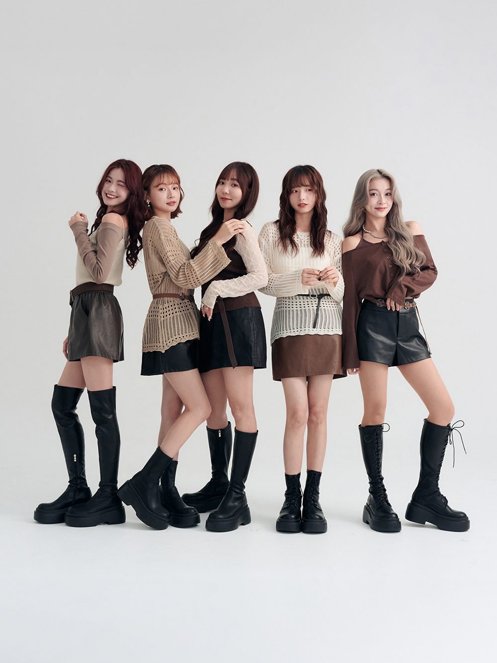 時髦大長腿．Plus級加厚鬆糕底瘦瘦長靴 時尚黑