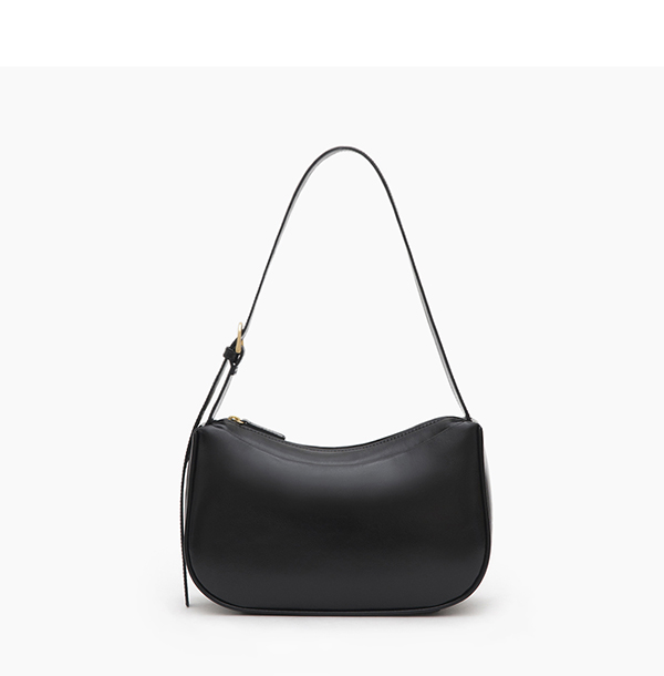 Minimalist Underarm Bag Black