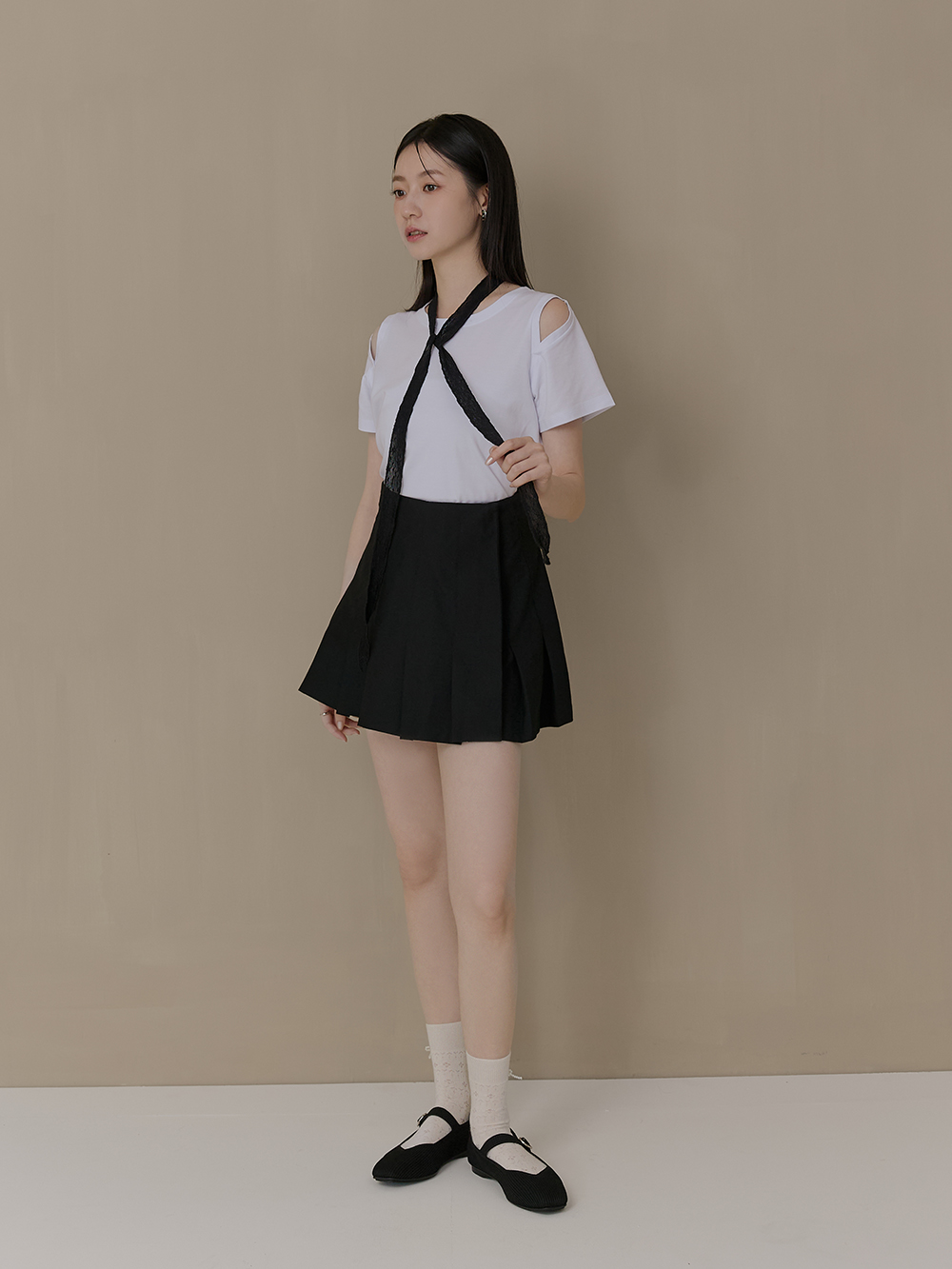 【3D零感雲織鞋】方頭瑪莉珍鞋 午夜黑