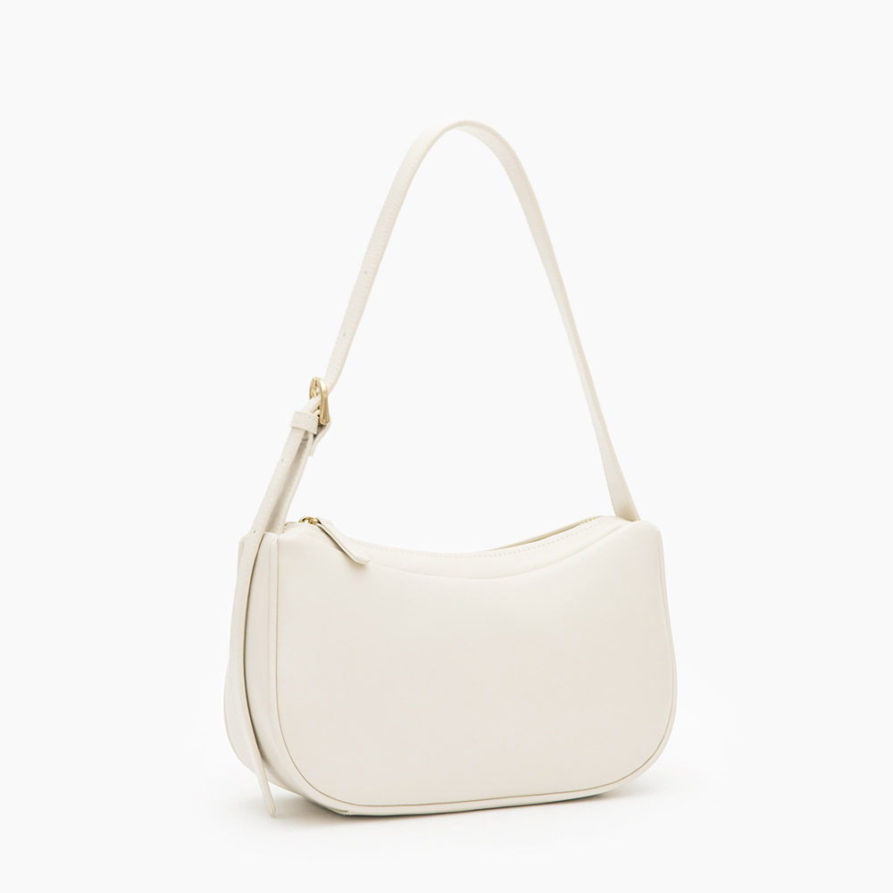 Minimalist Underarm Bag Beige