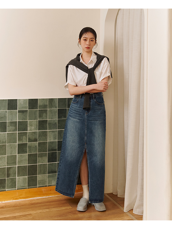 通勤好穿Q軟可後踩樂福鞋 冰河藍