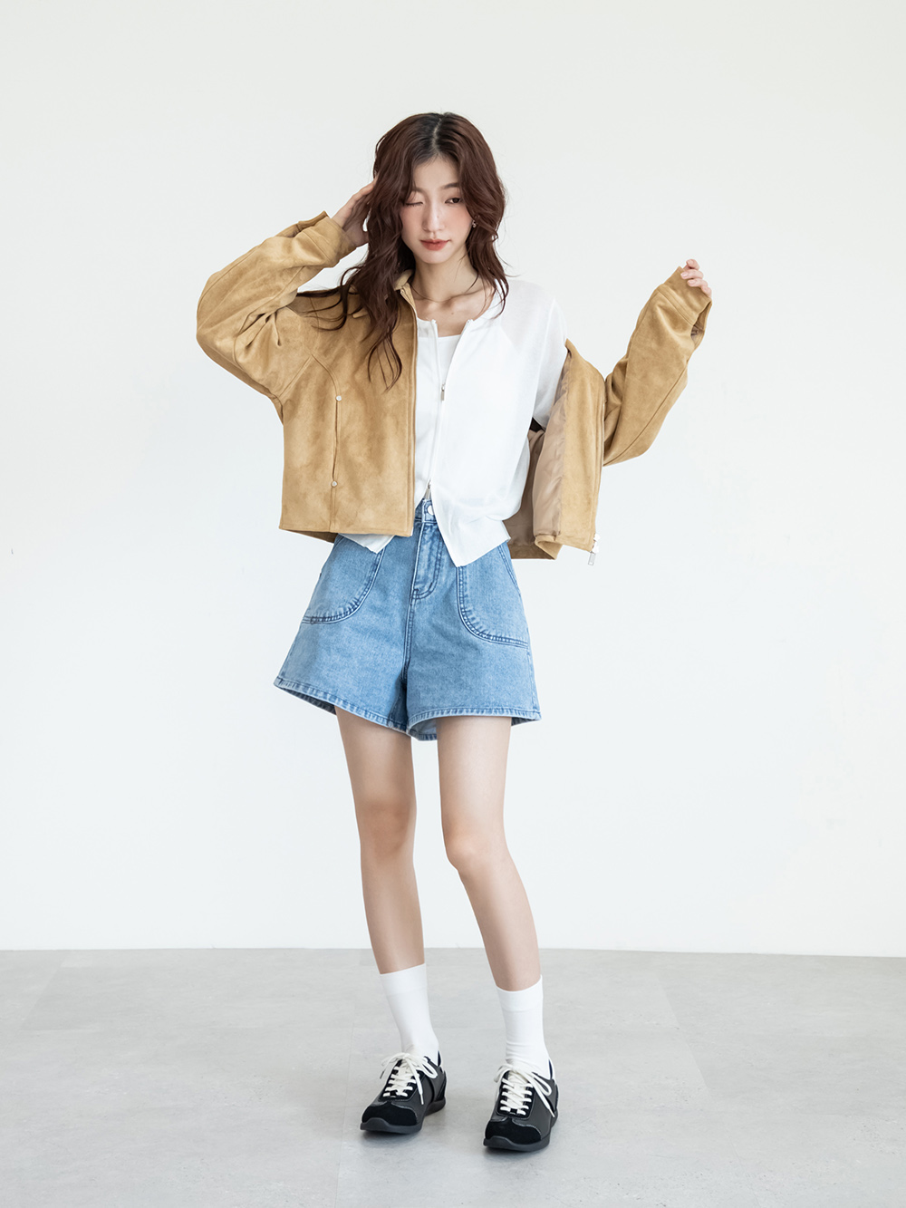 都市漫遊Q感軟墊德訓鞋 黑色