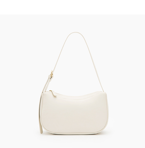 Minimalist Underarm Bag Beige