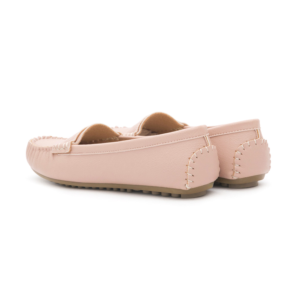 MIT Tassel Moccasin Loafers Nude pink