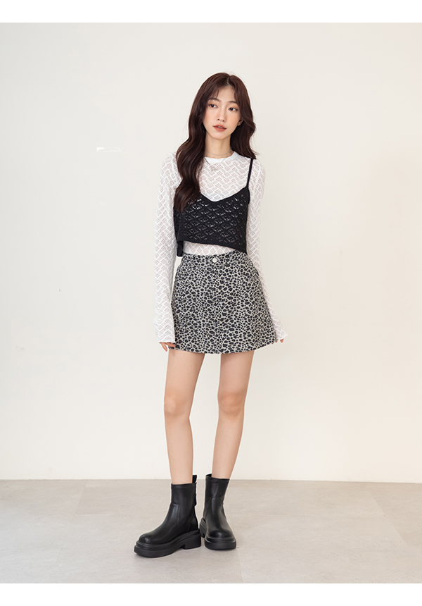 安可返場輕量底素面瘦瘦短靴 黑色