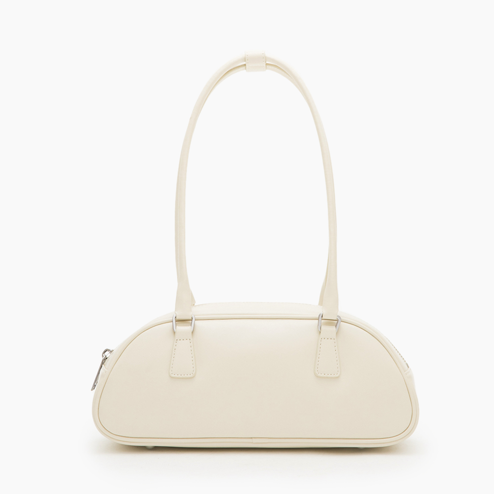 Shoulder Baguette Bag Beige