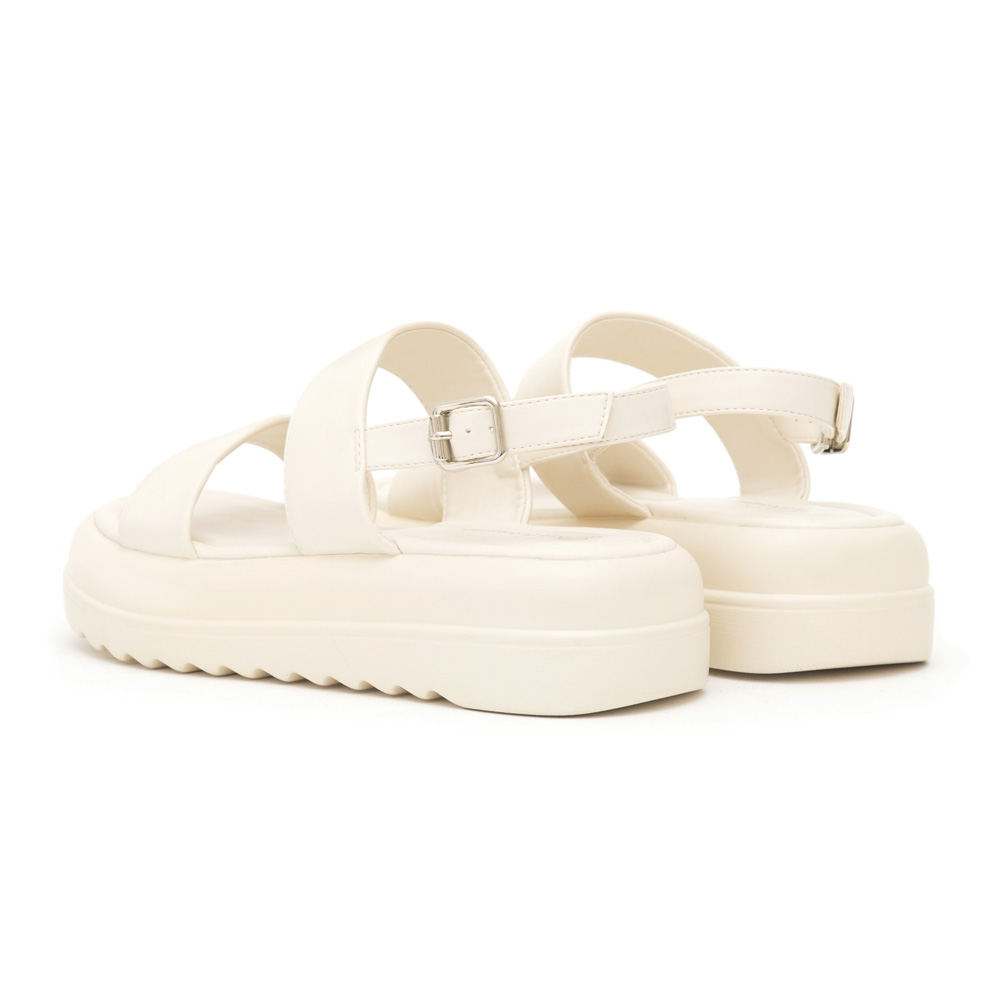 Lightweight One-Strap Sandals Beige