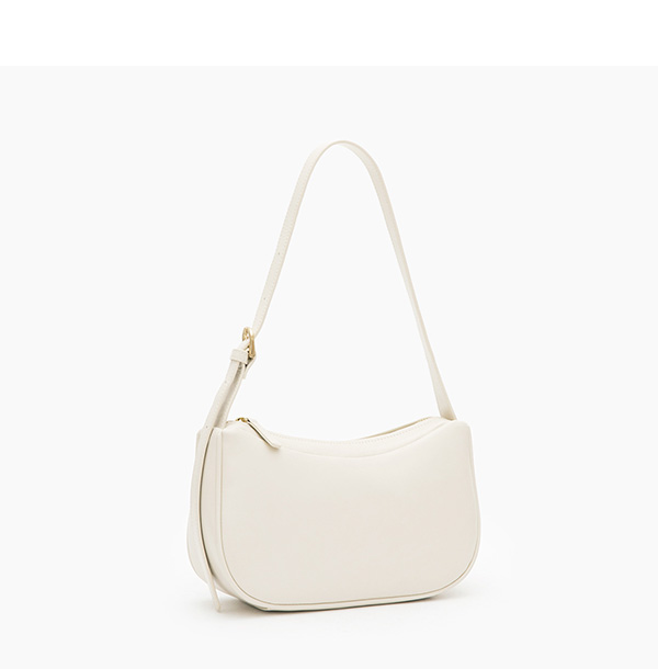 Minimalist Underarm Bag Beige