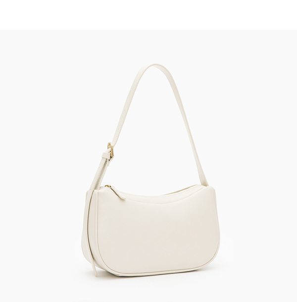 Minimalist Underarm Bag Beige